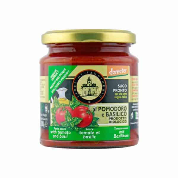 Terre Di Sangiorgio Pasta sauce Tomato with Basil, 300g