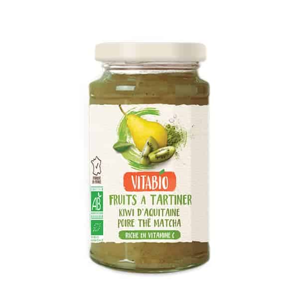 Vitabio Superfruit Spread Kiwi Pear Matcha Tea, 290g