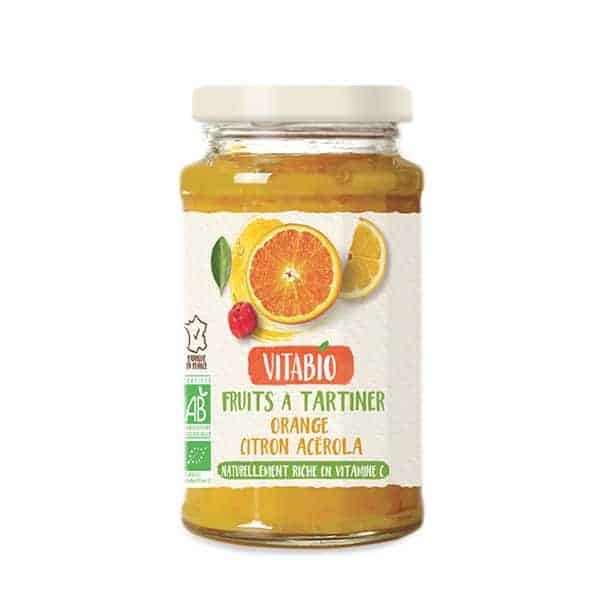 Vitabio Superfruit Spread Orange Lemon Acerola, 290g
