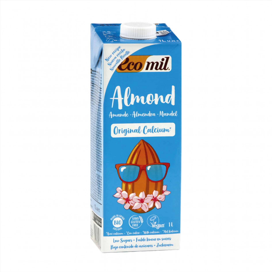 Ecomil  Almond Milk Agave Calcium 1L