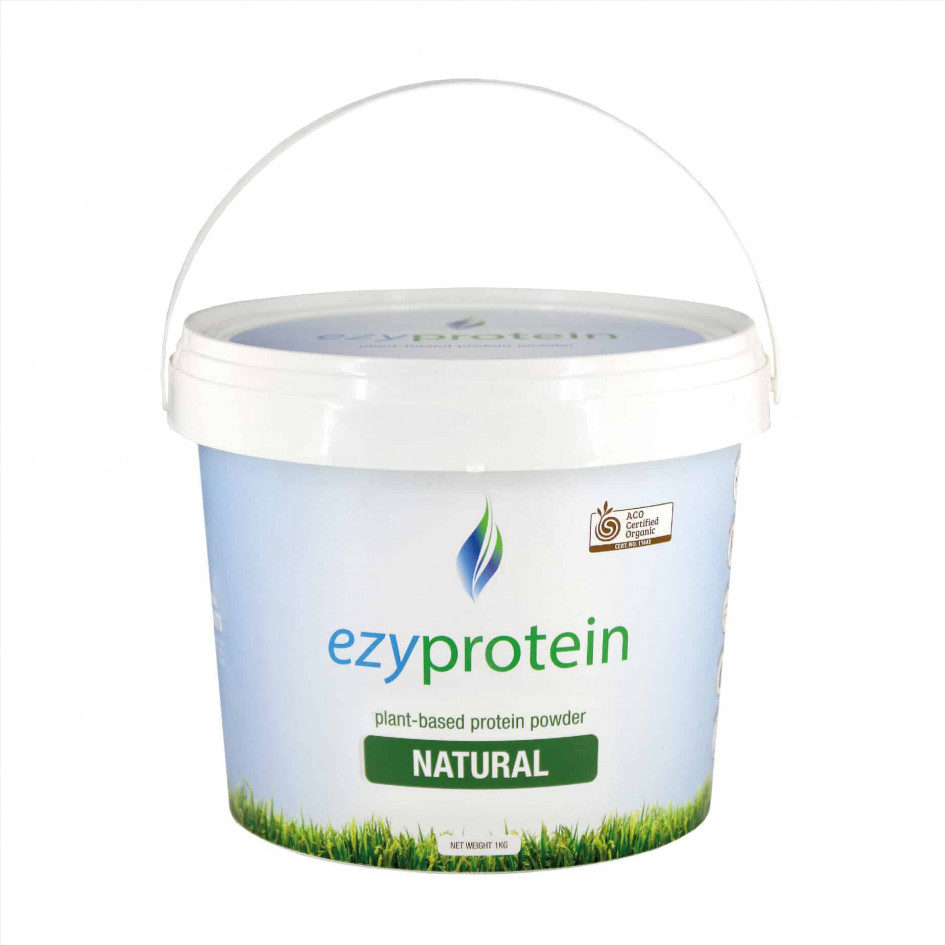 Ezyprotein Vegan Natural Protein Powder, 1kg