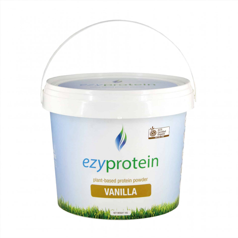Ezyprotein Vegan Vanilla Protein Powder, 1kg