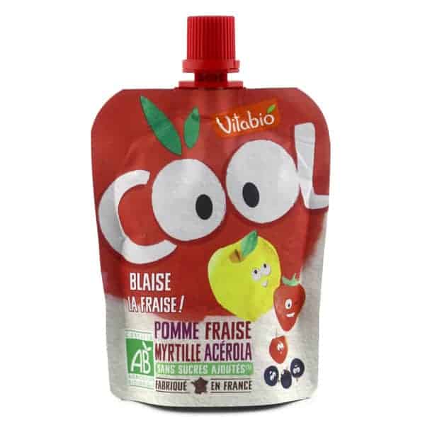 Vitabio Cool Fruit - Apple, Strawberry & Blueberry Juice, 90g