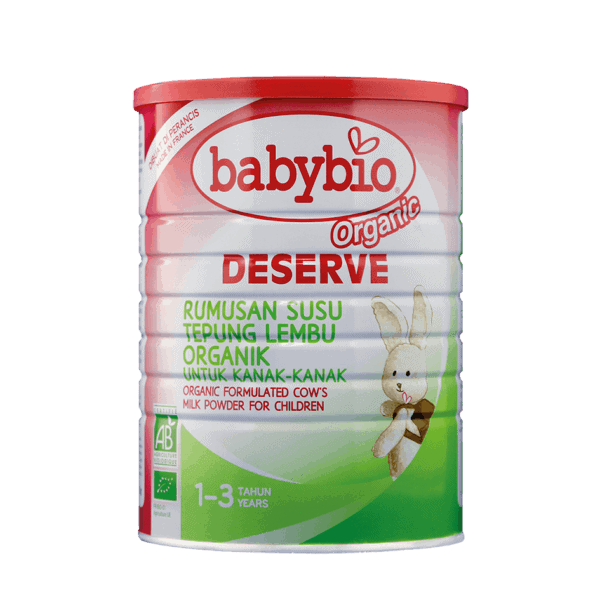 Babybio Organic Deserve Formulated Cow's Milk for Children (1-3 years), 900g