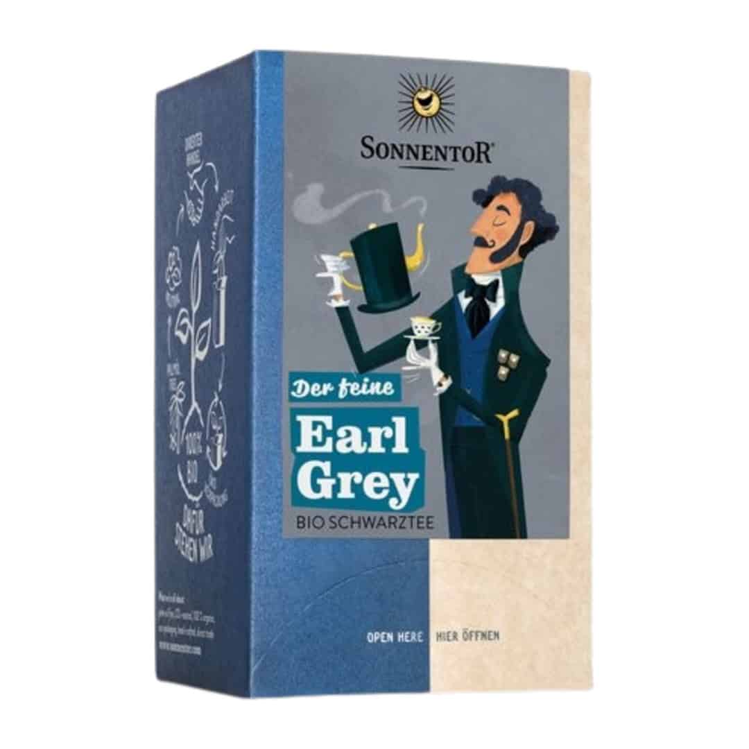 Sonnentor Organic Earl Grey Black Tea, 18 tea bags
