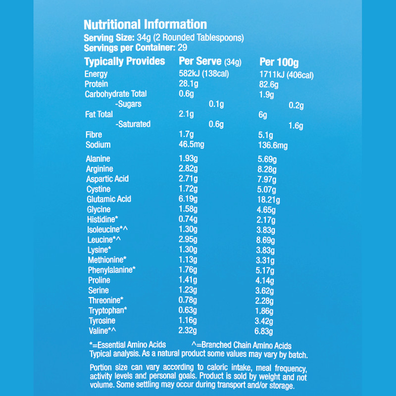 Ezyprotein Vegan Natural Protein Powder, 1kg