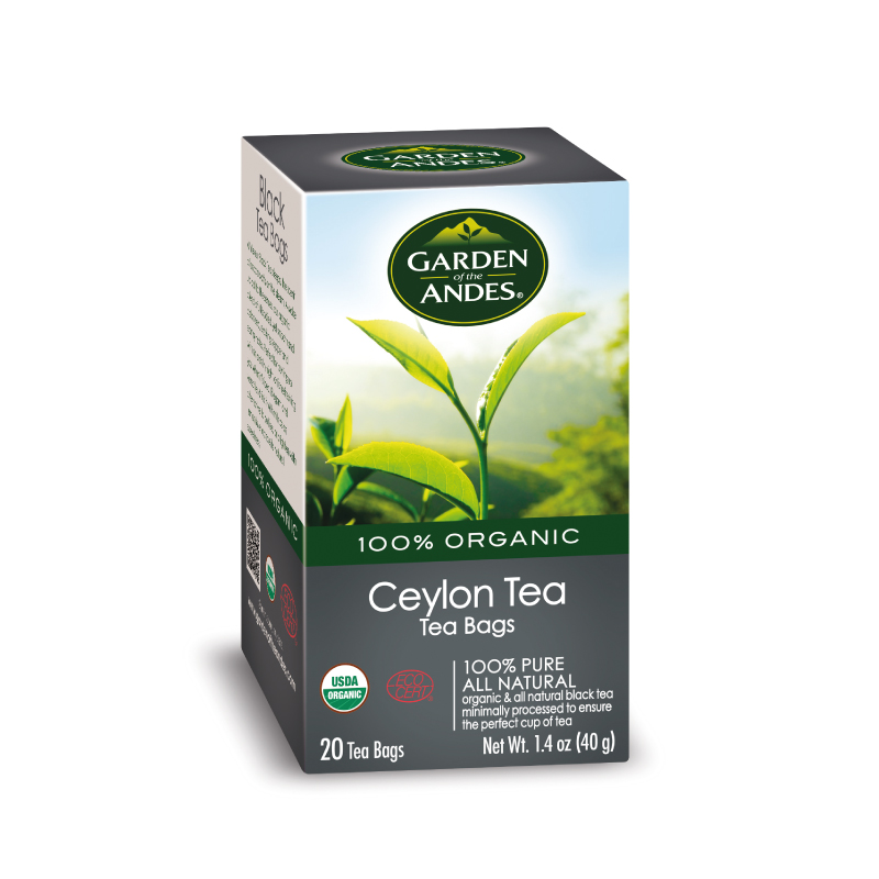 Garden of The Andes Organic Ceylon Tea, 20 bags