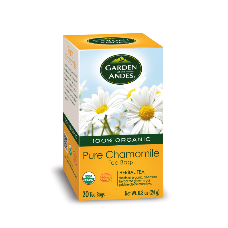 Garden of The Andes Organic Chamomile, 20 bags