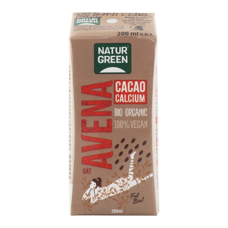 NaturGreen Oat Milk Chocolate, 200ml