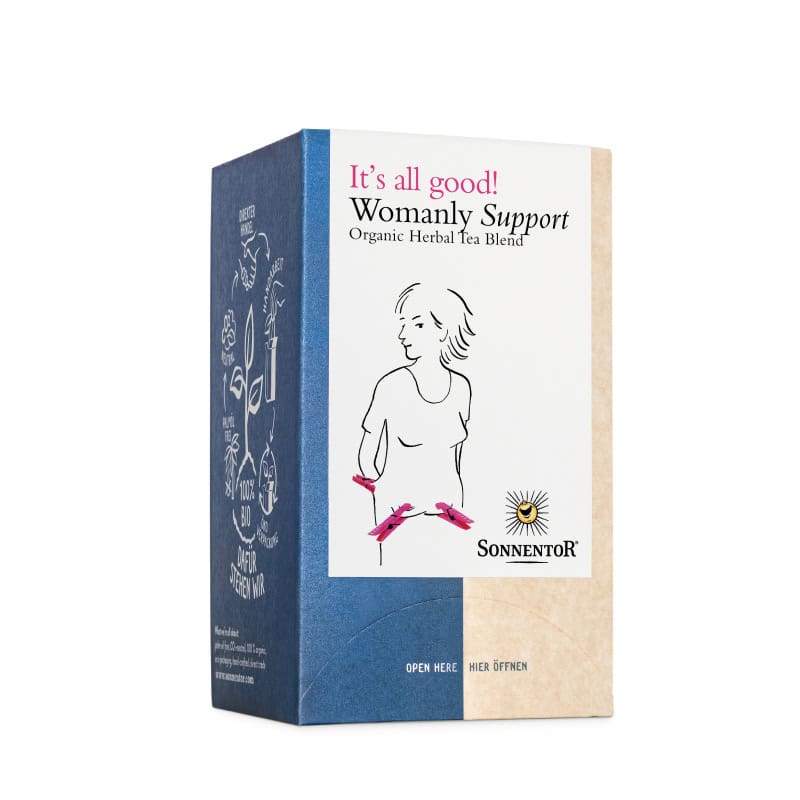 Sonnentor Organic Womanly Support Tea, 18 tea bags