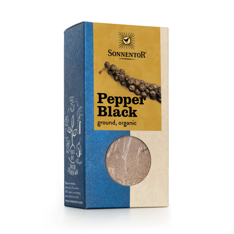Sonnentor Organic Black Pepper Powder, 50g