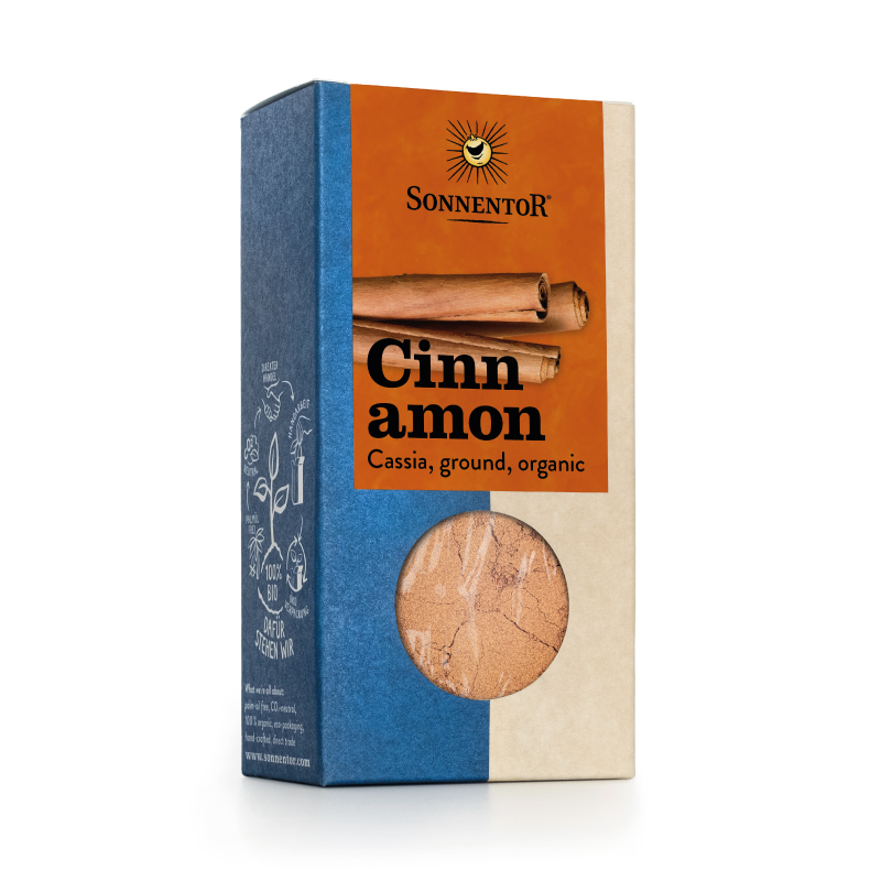 Sonnentor Organic Cinnamon Powder (Cassia), 40g