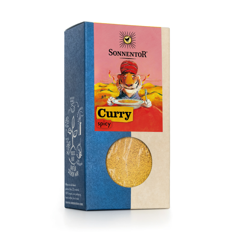 Sonnentor Organic Curry Hot, 35g