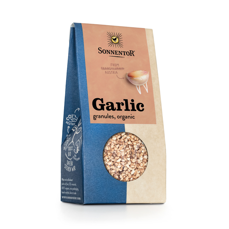 Sonnentor Organic Garlic Granules, 40g