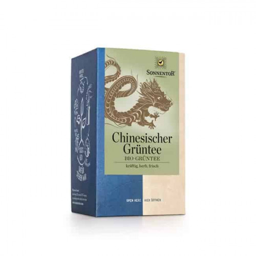 Sonnentor Organic Chinese Green Tea 18 teabags