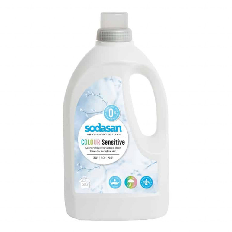 Sodasan Laundry Liquid Detergent Color Sensitive 1.5L