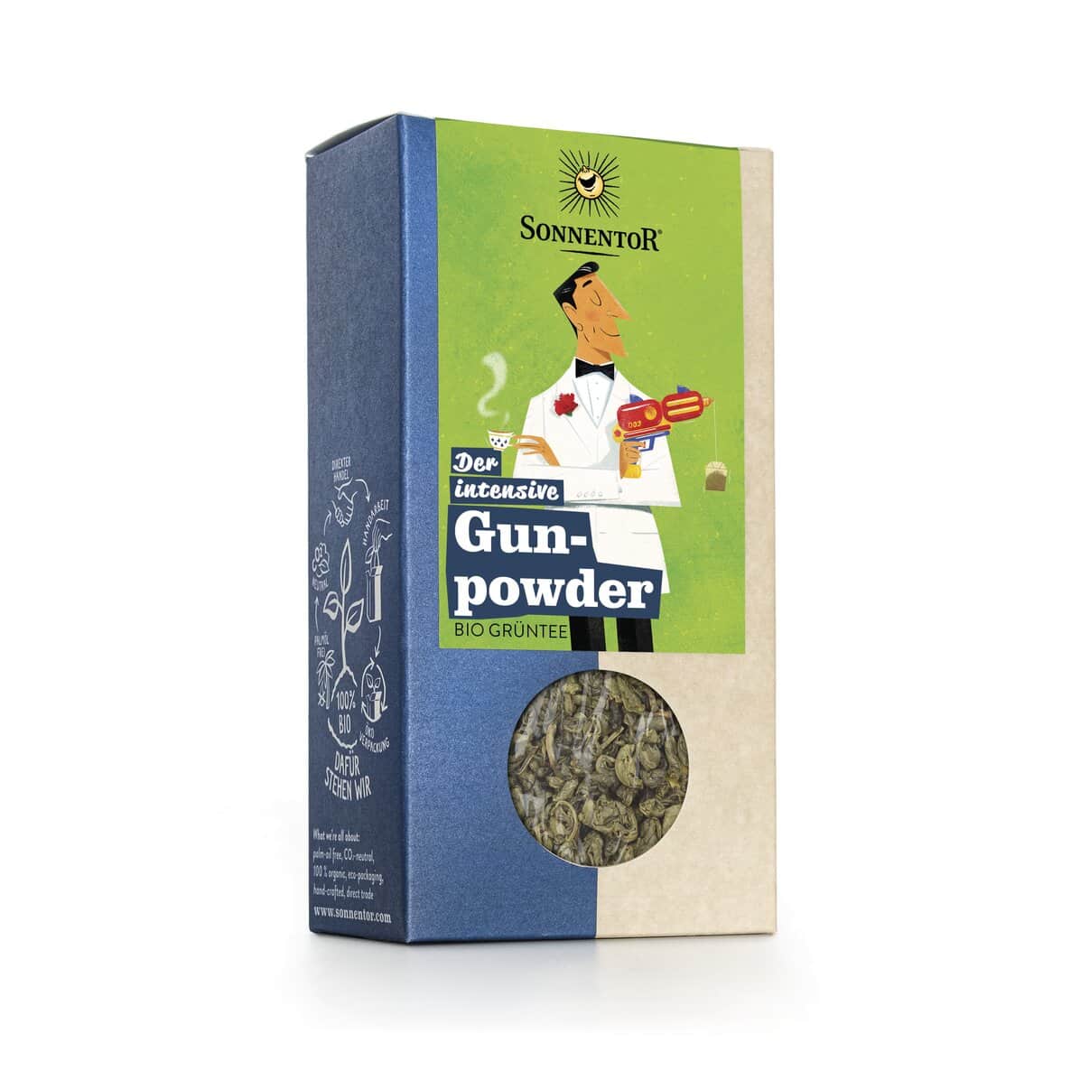 Sonnentor Organic Chinese Green Tea Gunpowder, 100g