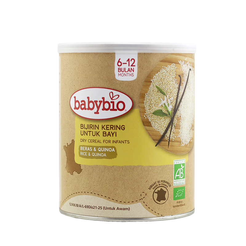 Babybio Dry Cereal for Infant (Rice & Quinoa) 220g
