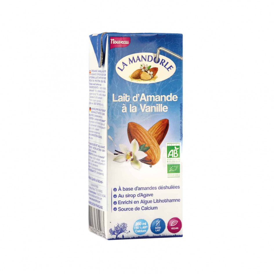 La Mandorle Almond Milk With Vanilla, 200ml