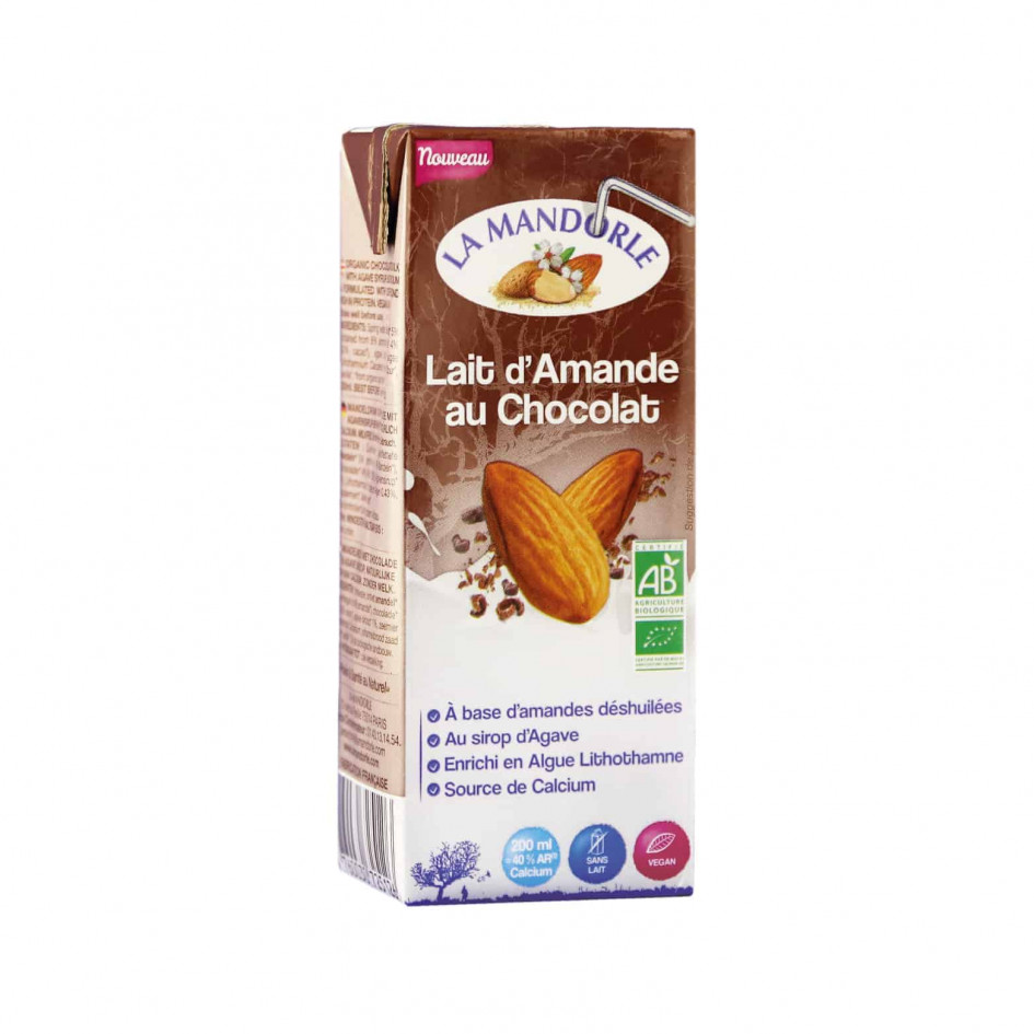 La Mandorle Almond Milk With Chocolate, 200ml