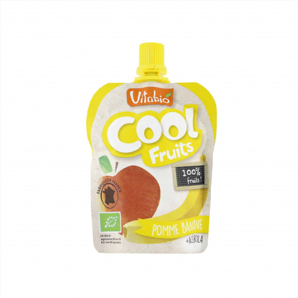 Vitabio Organic Cool Fruit Apple Banana Why Not