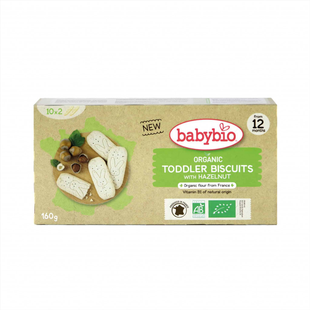 Babybio Organic Hazelnut Biscuits for Toddlers Why Not
