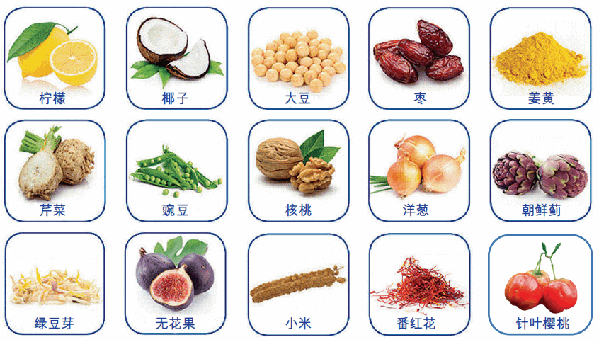 List of Regulatpro ingredients in Chinese