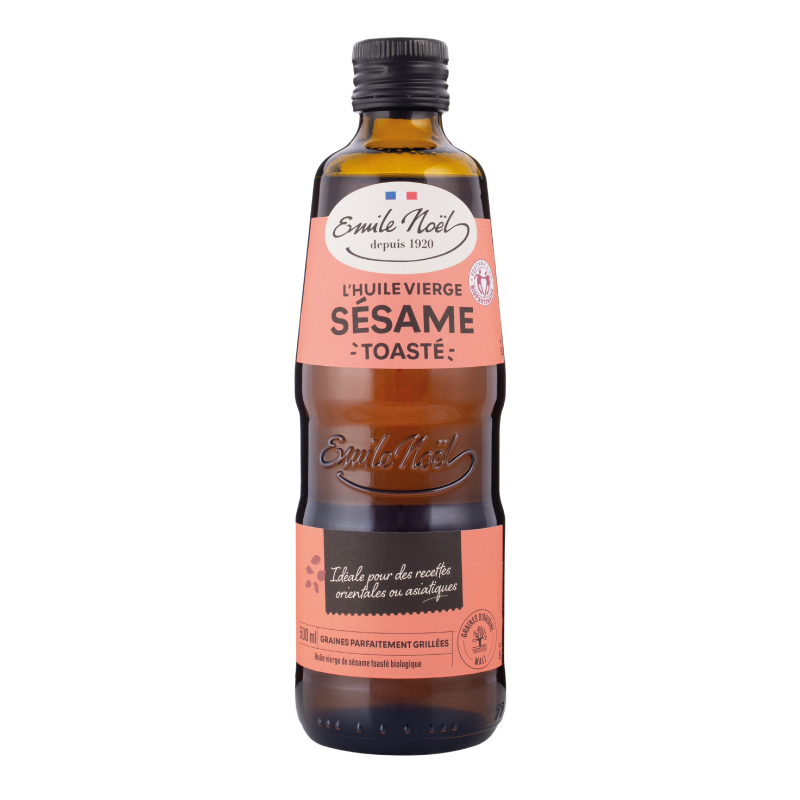 Emile Noel Toasted Sesame Oil, Fair Trade, 500ml
