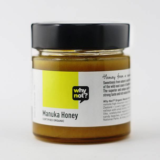 Why Not?® Organic Manuka Honey 15+, 250g