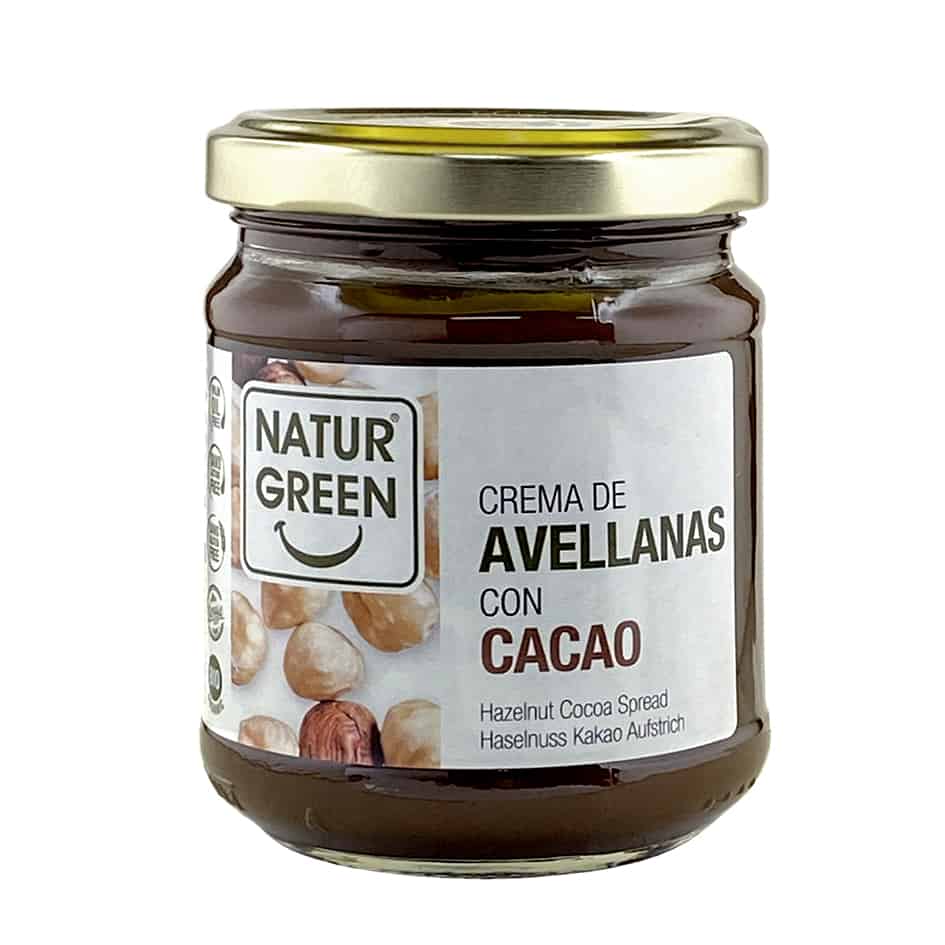 NaturGreen Organic Hazelnut and Cocoa Spread, 200g Why Not?
