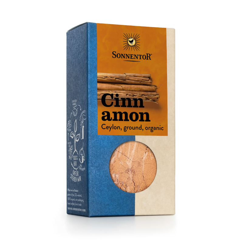 Sonnentor Cinnamon Ceylon Powder, 40g