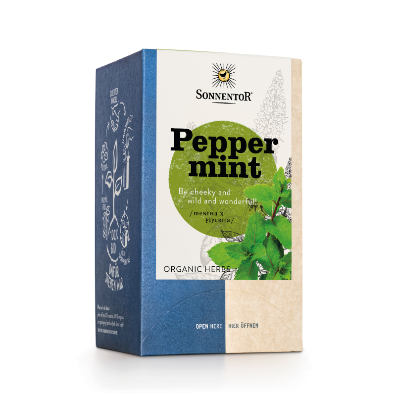 Sonnentor Organic Peppermint Tea, 18 tea bags