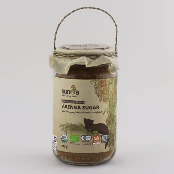 Sunria Organic Arenga Sugar, 225g