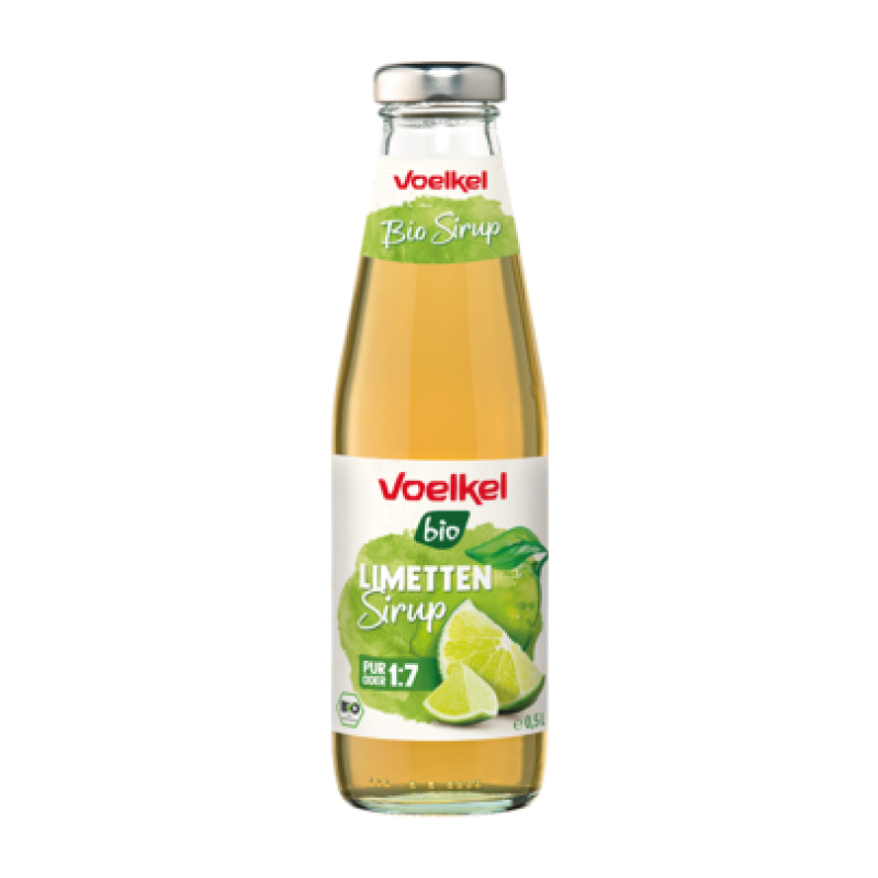 Voelkel Organic Lime Syrup, 500ml