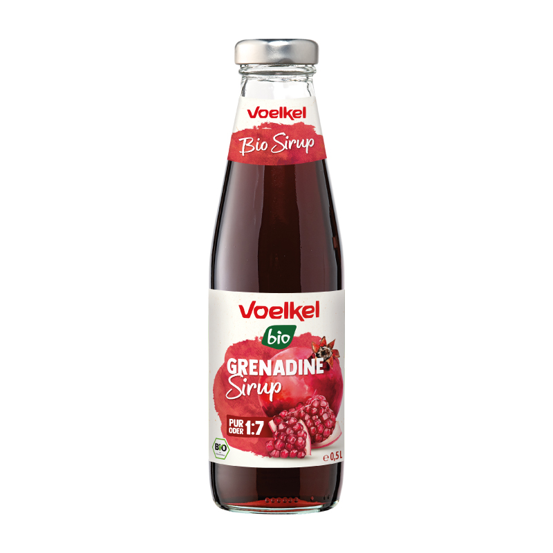 Voelkel Organic Pomegranate Syrup, 500ml
