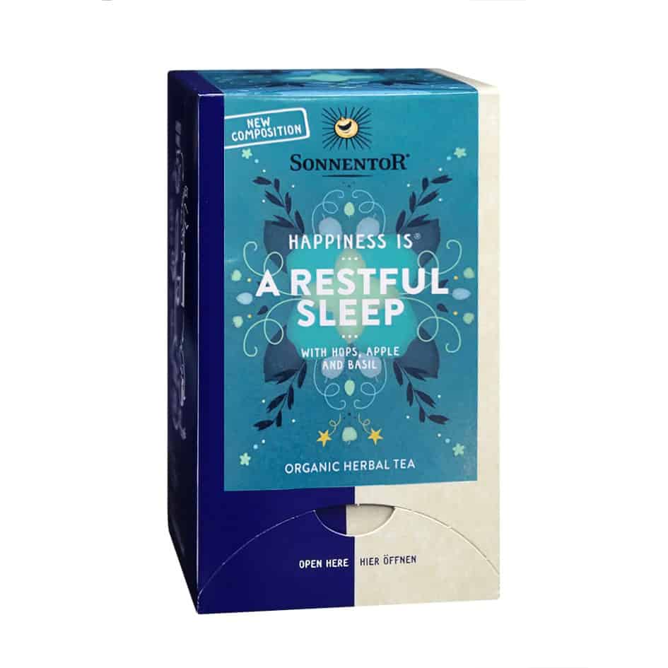 Sonnentor Organic Happiness is... A Restful Sleep Tea Blend, 18 tea bags