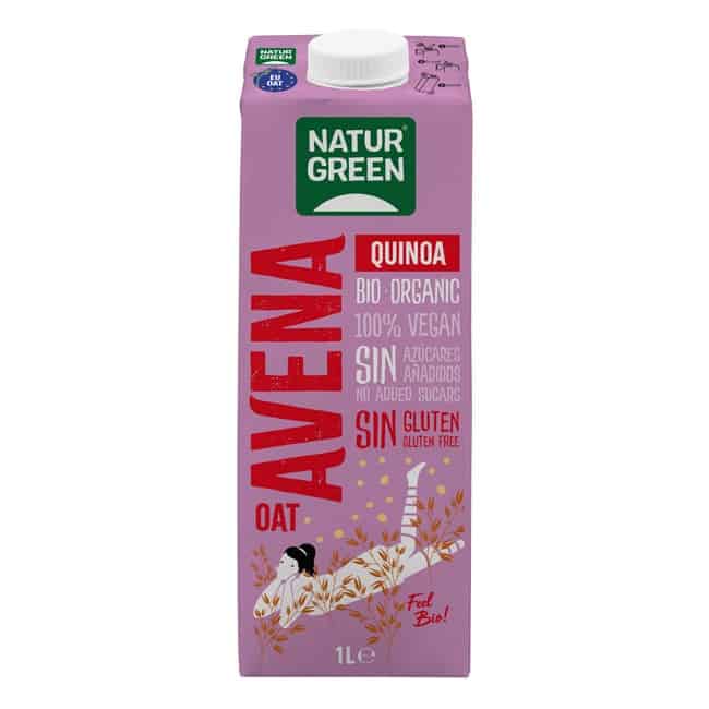 NaturGreen Oat Quinoa Drink Gluten Free, 1L