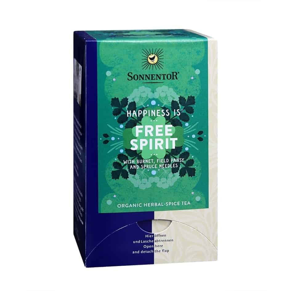 Sonnentor Organic Happiness is... Free Spirit Tea Blend, 18 tea bags