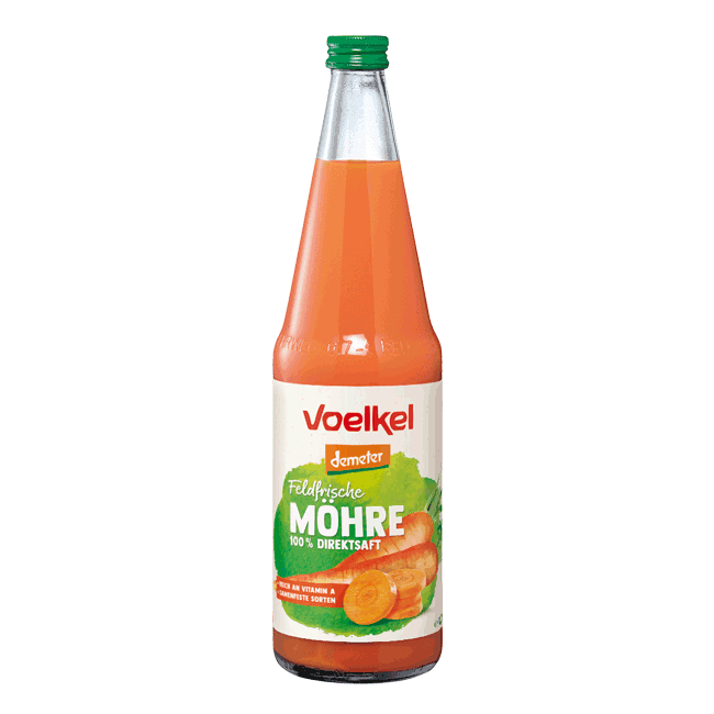 Voelkel Organic Carrot Juice (Demeter), 700ml