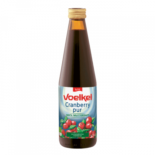 Voelkel Organic Cranberry Juice 750ml
