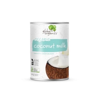 Global Org Coconut Milk 17 Fat 400g