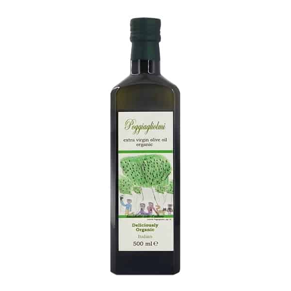 Poggiagliolmi Organic Extra Virgin Olive Oil, 500ml