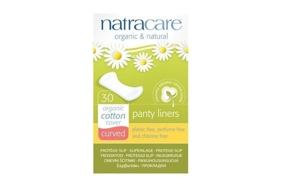 Natracare Curved Panty Liners, 30pc