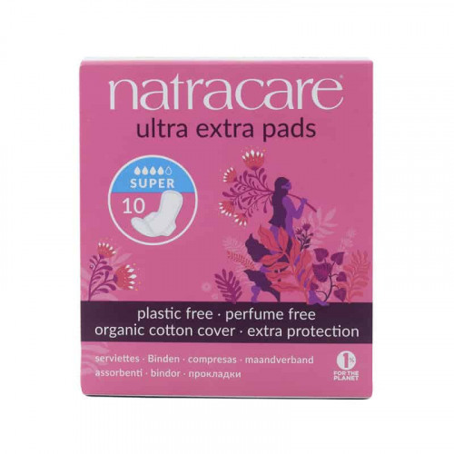 Natracare Ultra Extra Super Pads 10pcs