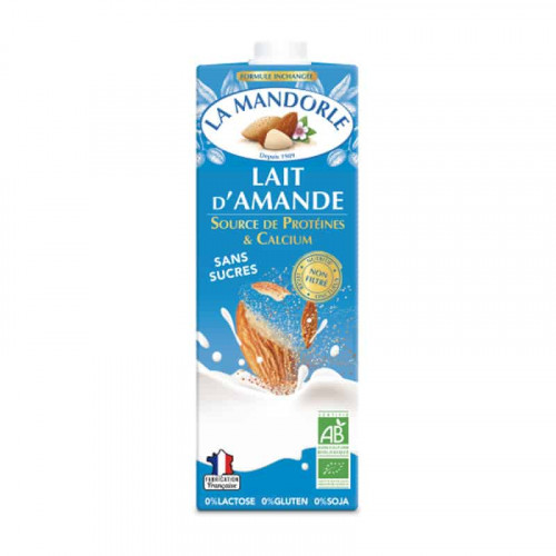 La Mandorle Organic Almond Milk 1L new packaging 2