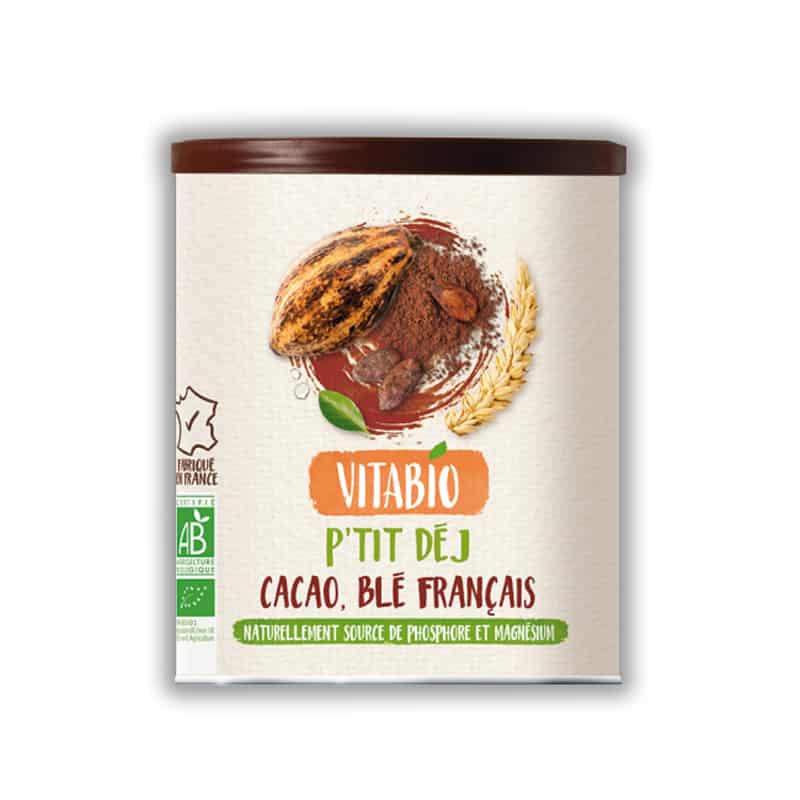 Vitabio Organic Cocoa Breakfast Powder, 500g