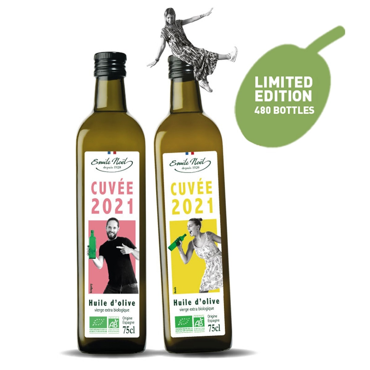 Emile Noel Extra Virgin Olive Oil - First Crop 2021, 750ml