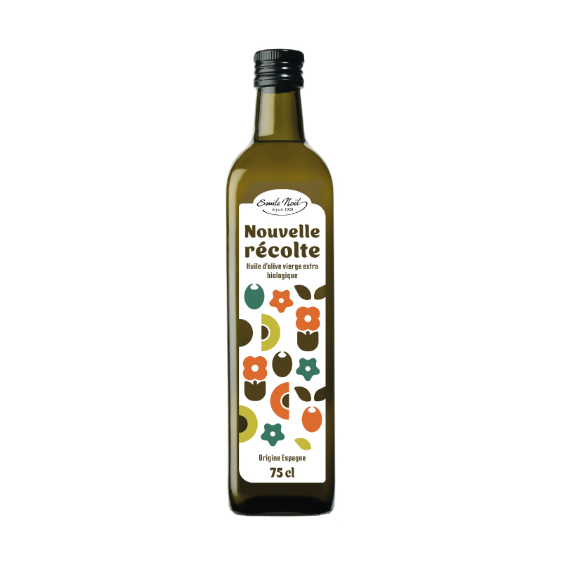 Emile Noel First Crop Organic Extra Virgin Olive Oil, 750ml