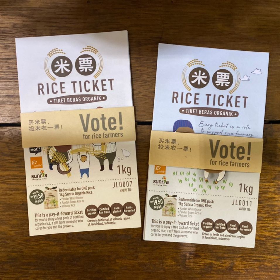 Organic Rice Ticket