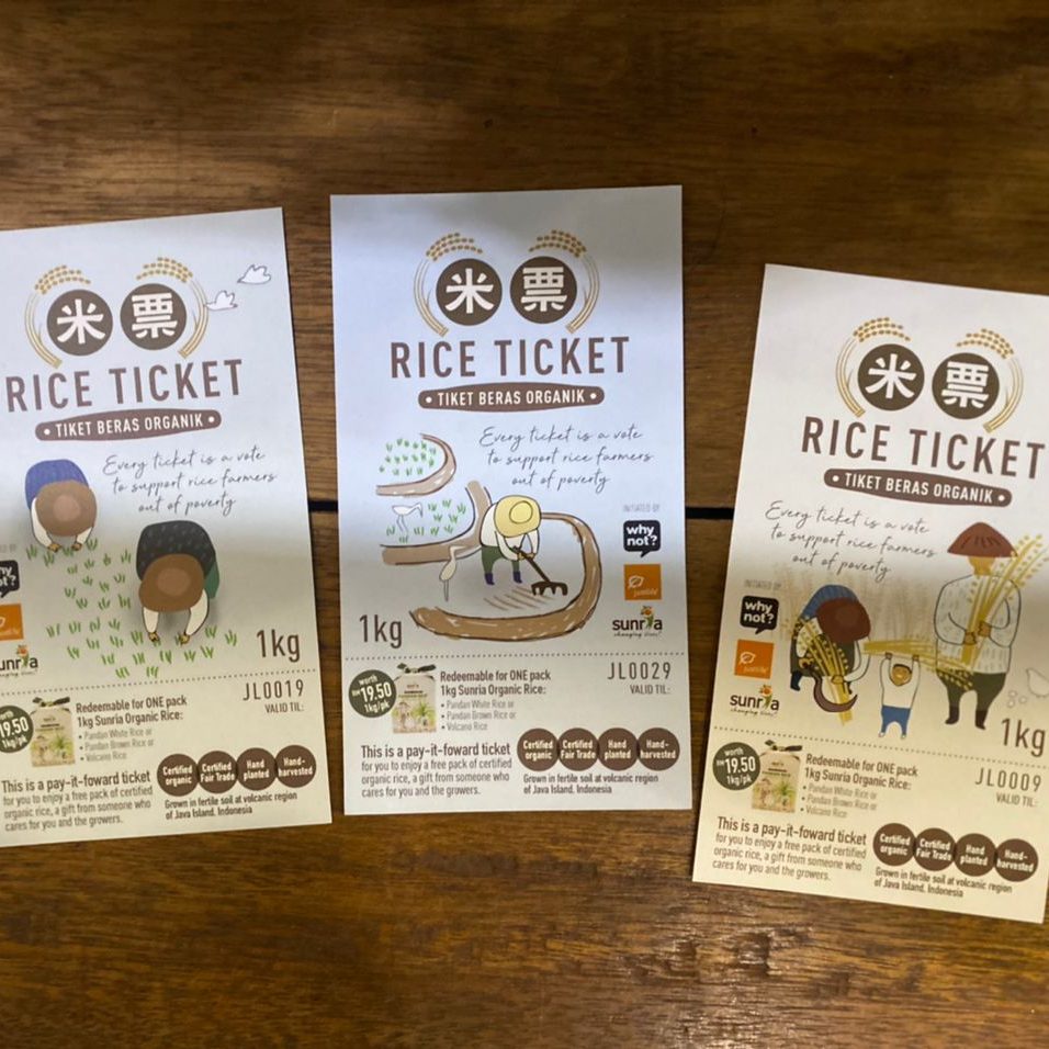 Organic Rice Ticket